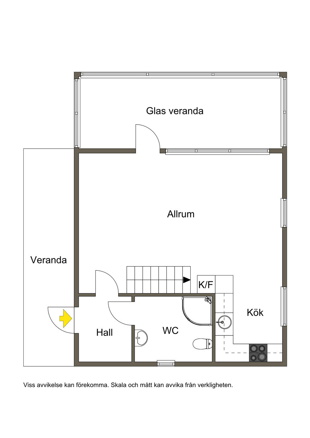 Planlösning entréplan