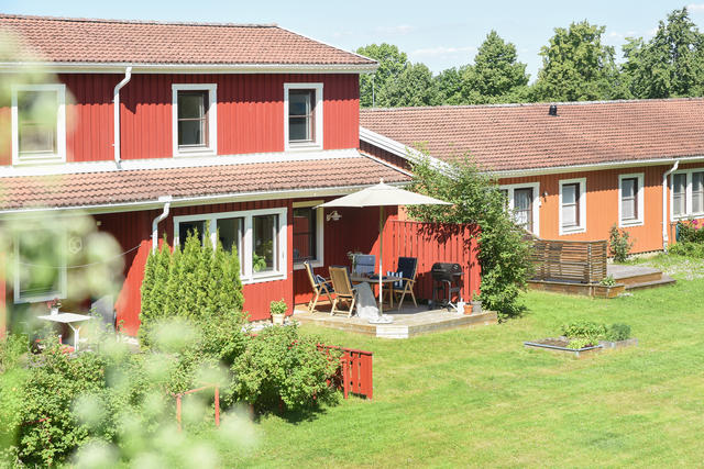 Uteplats på baksidan