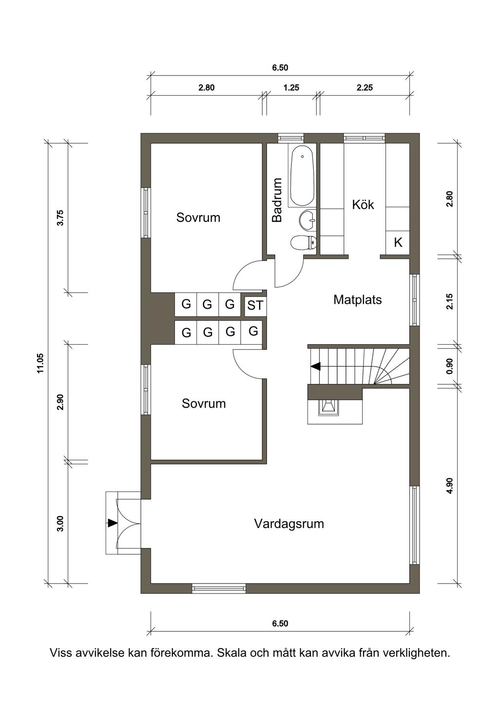 Övre plan