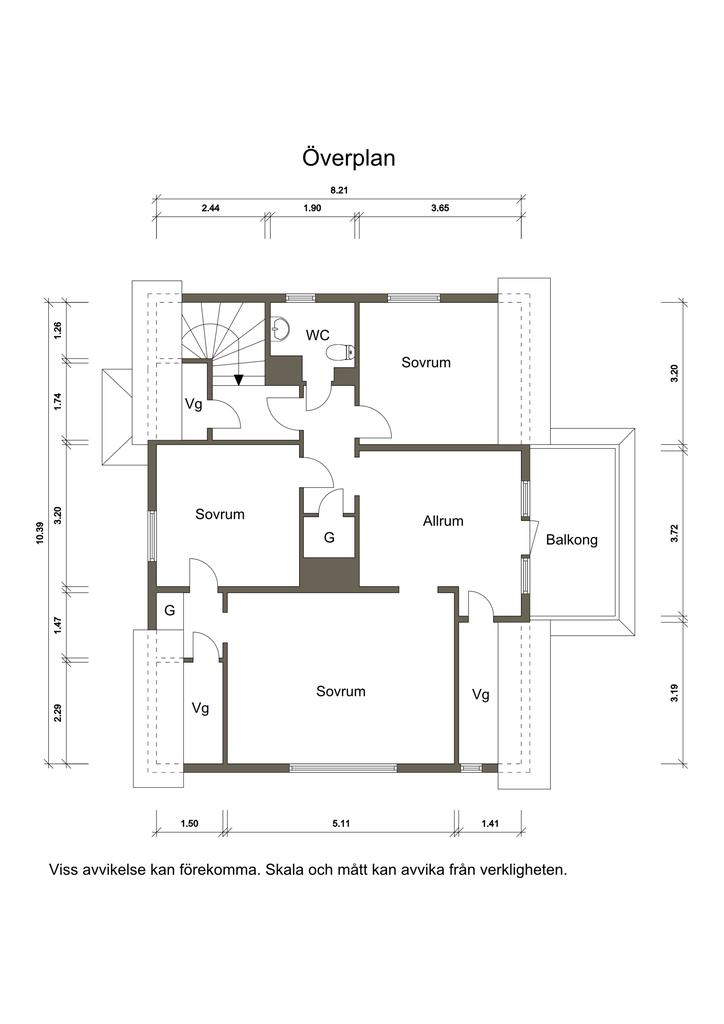Övre plan