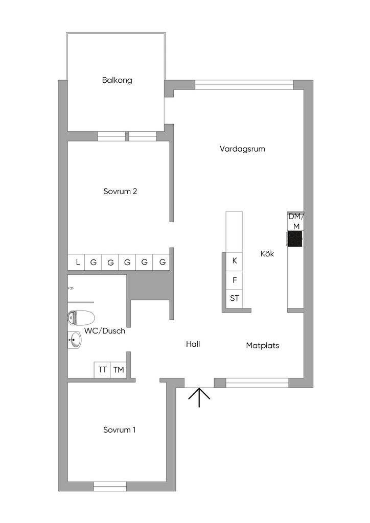 Original planlösning