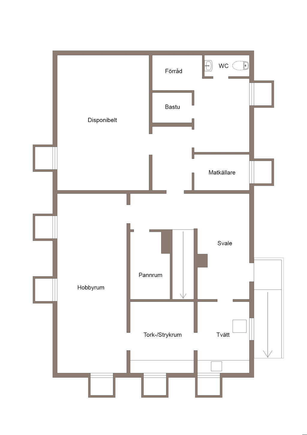 Källarplan