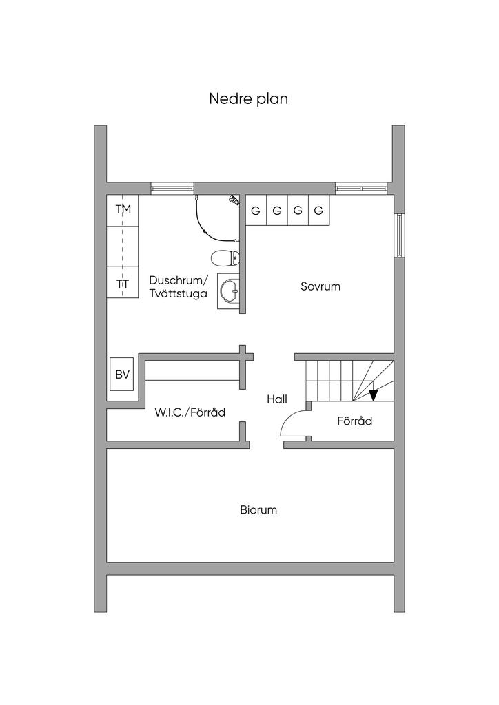Nedre Plan 2D
