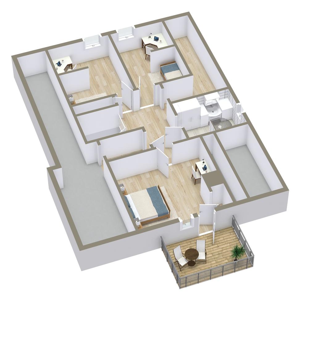 alternativ planlösning - plan 2