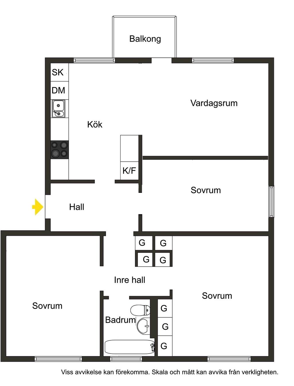 Alternativ planlösning