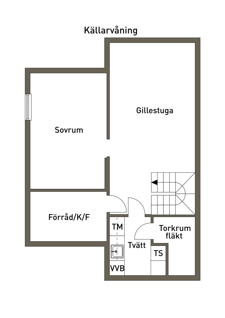 Planlösning källarplan