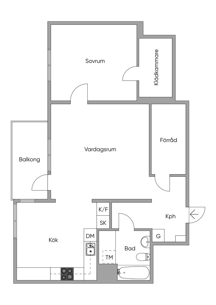 Nuvarande planlösnin
