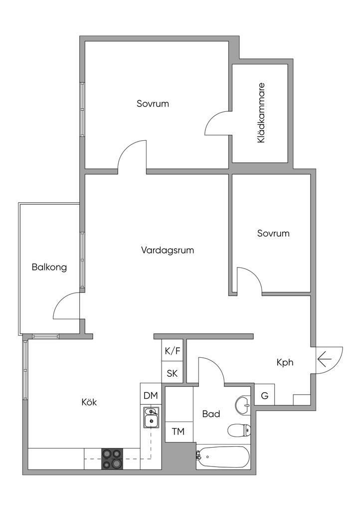 Alternativ planlösning