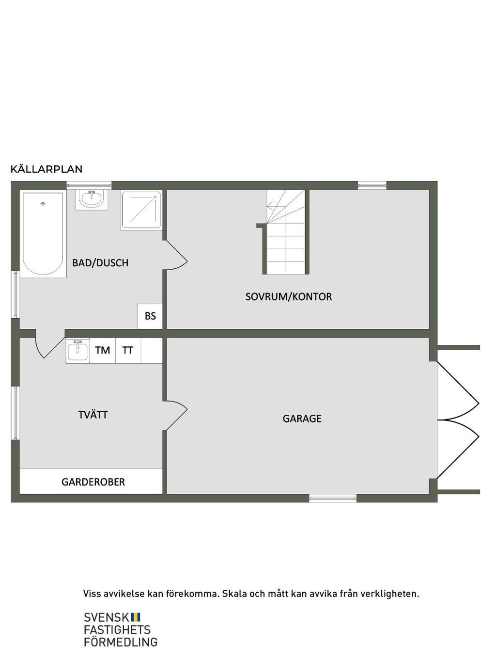 Planritning - Källarplan