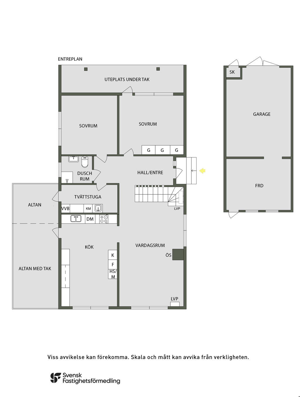 Planlösning - Entréplan