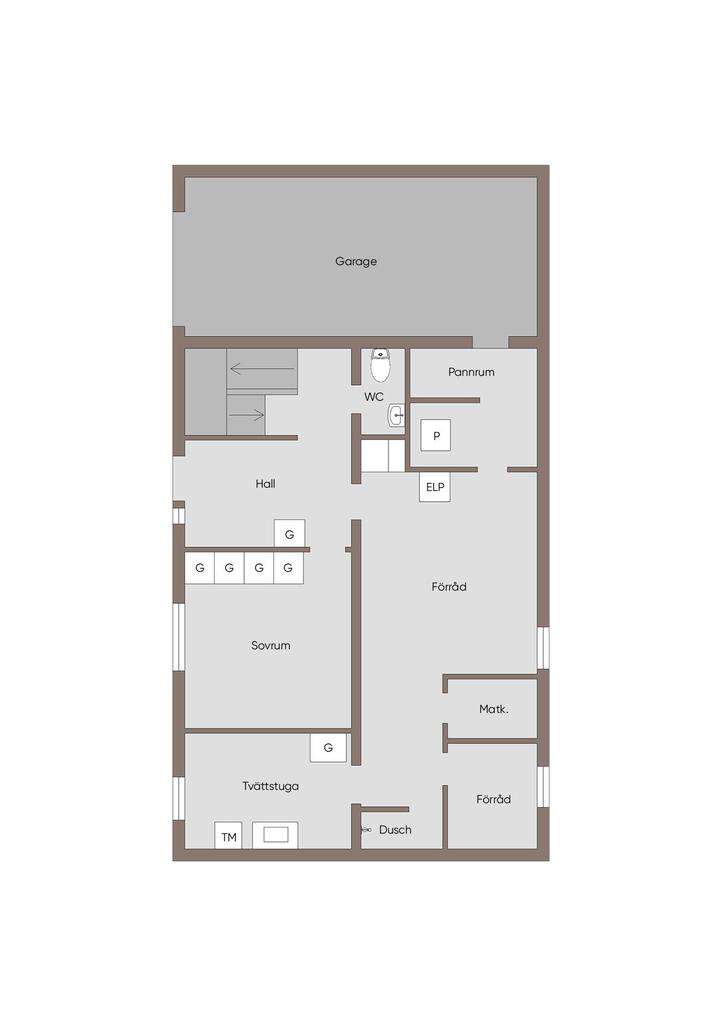 Planlösning bottenplan
