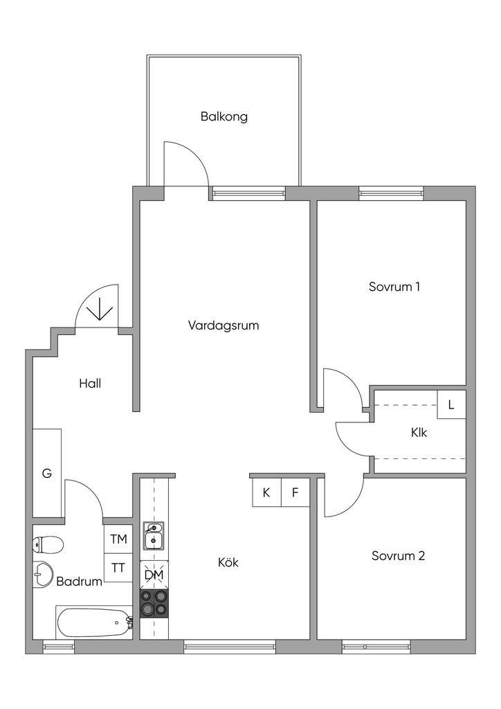 Planlösning