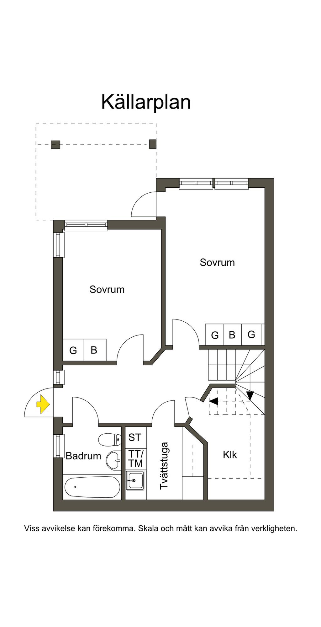 Planlösning 2-d entréplan 
