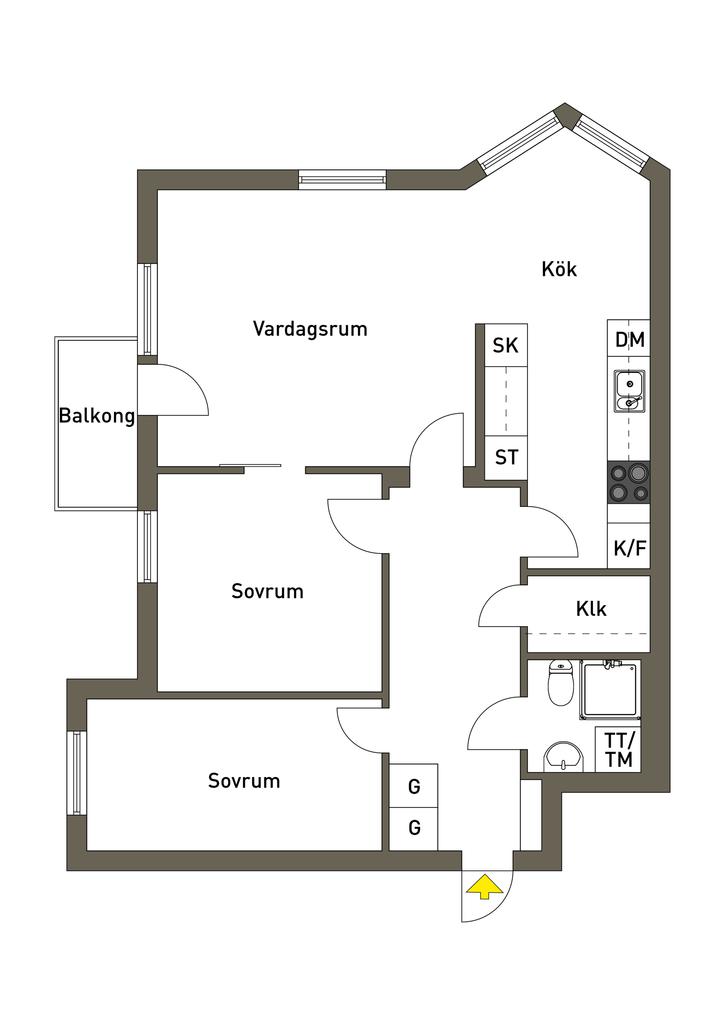 Planskiss i 2D