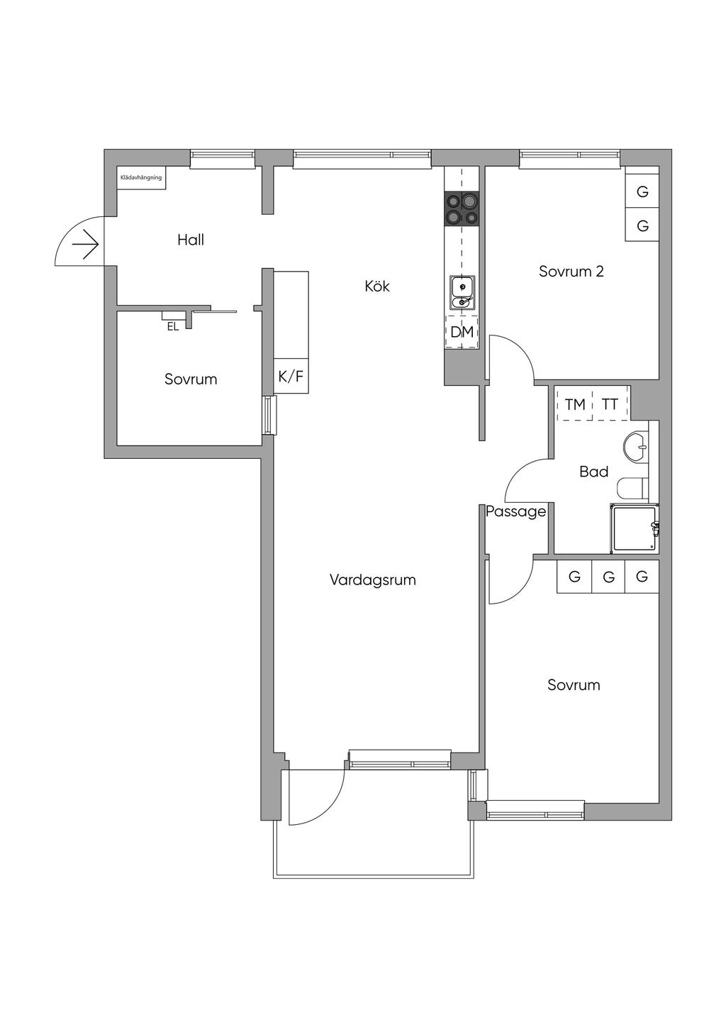 Planlösning