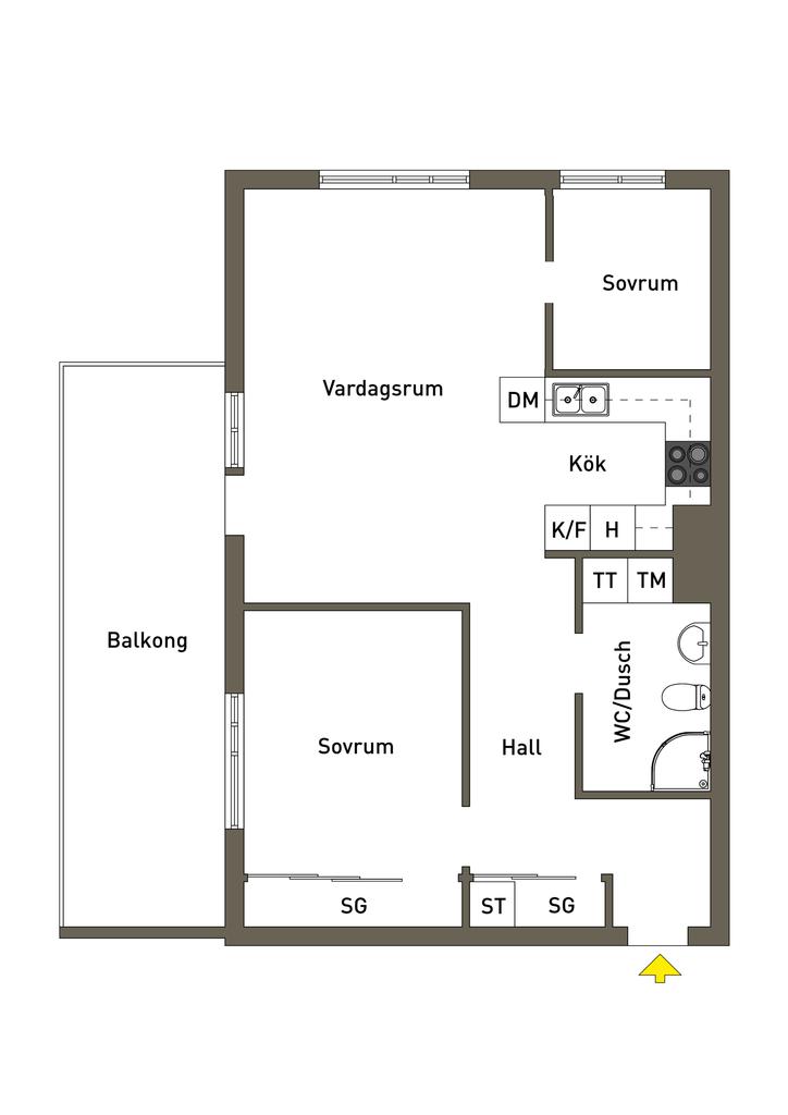 Alternativ planlösning