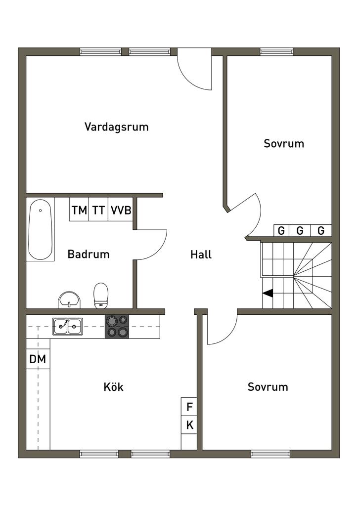 Övre plan