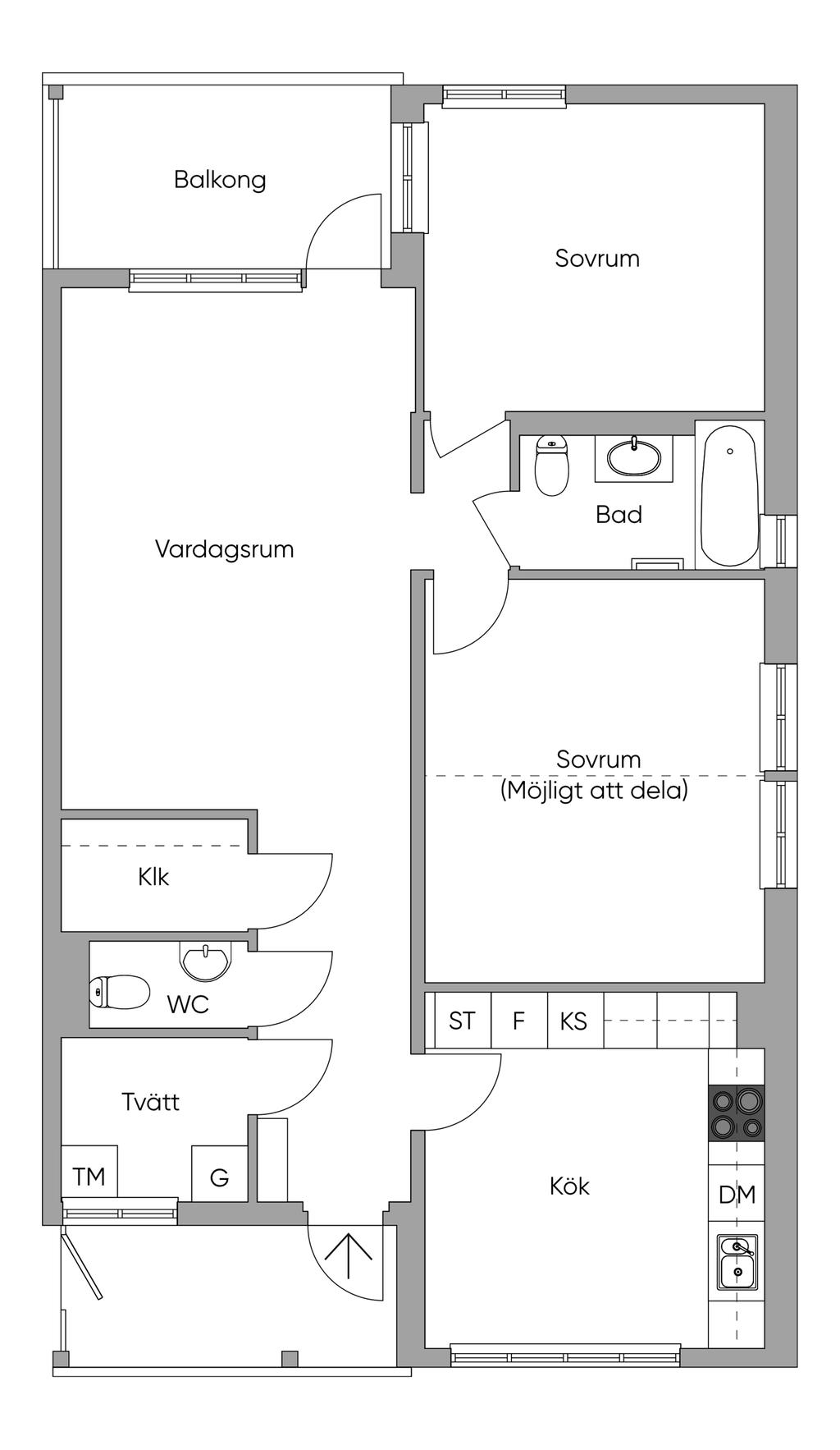 Planlösning