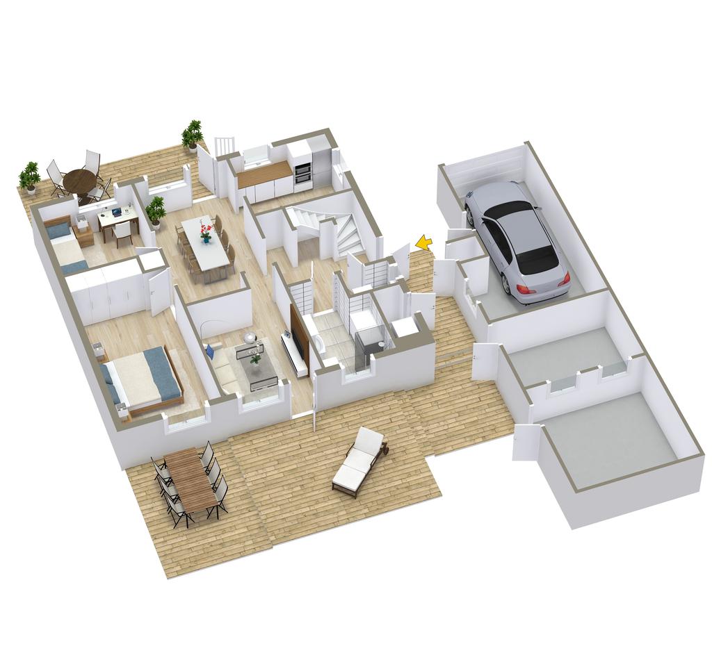 Entréplan 3D