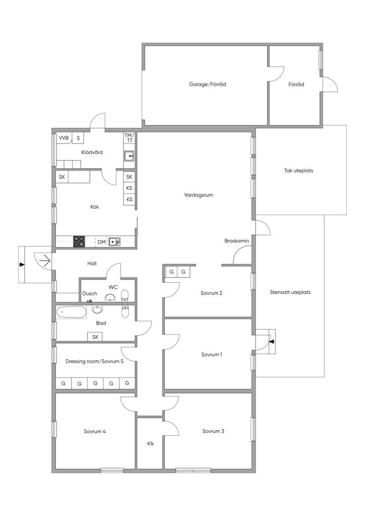 Planlösning 2D