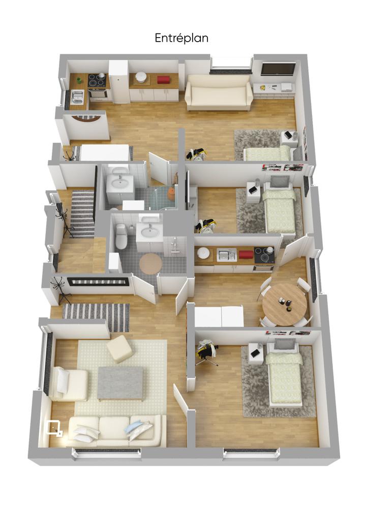 Planlösning Entréplan