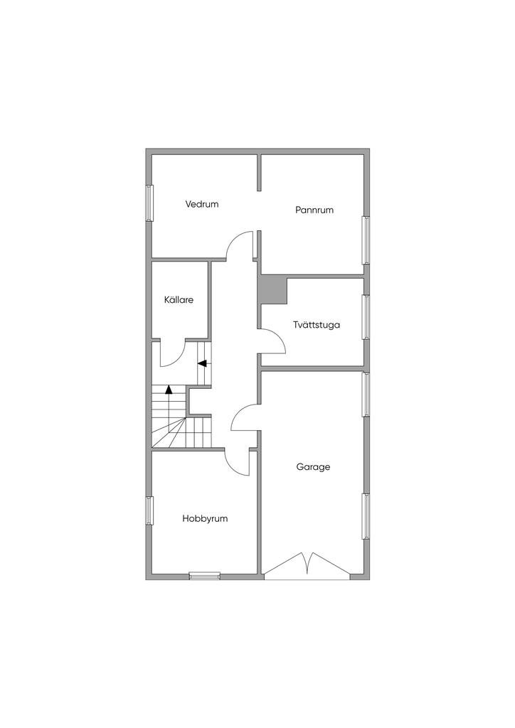 Planlösning källarplan