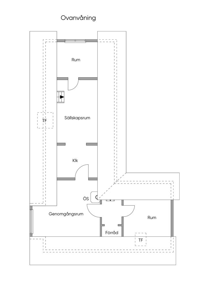 Planlösning - Ovanvåning