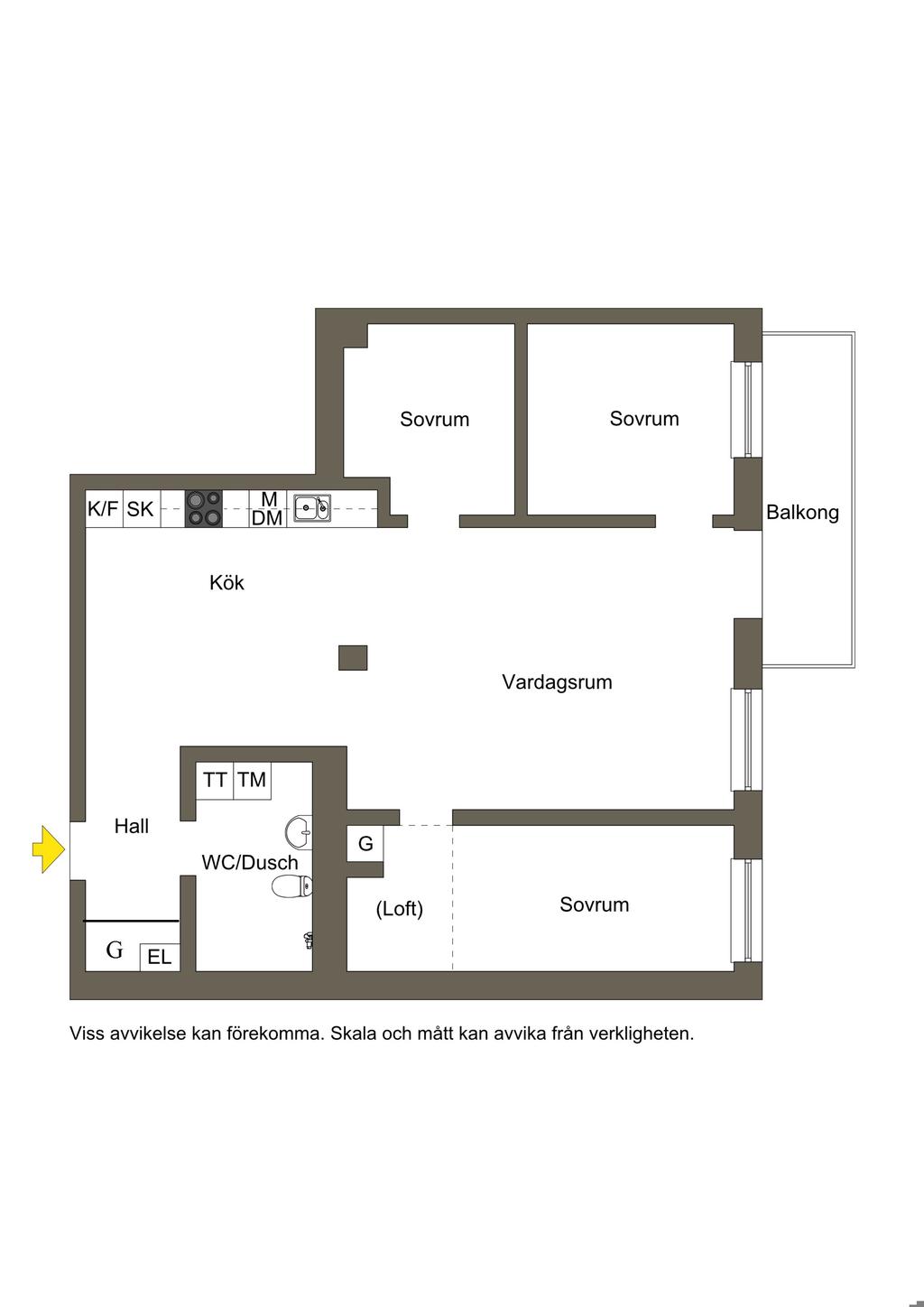Alternativ planlösning