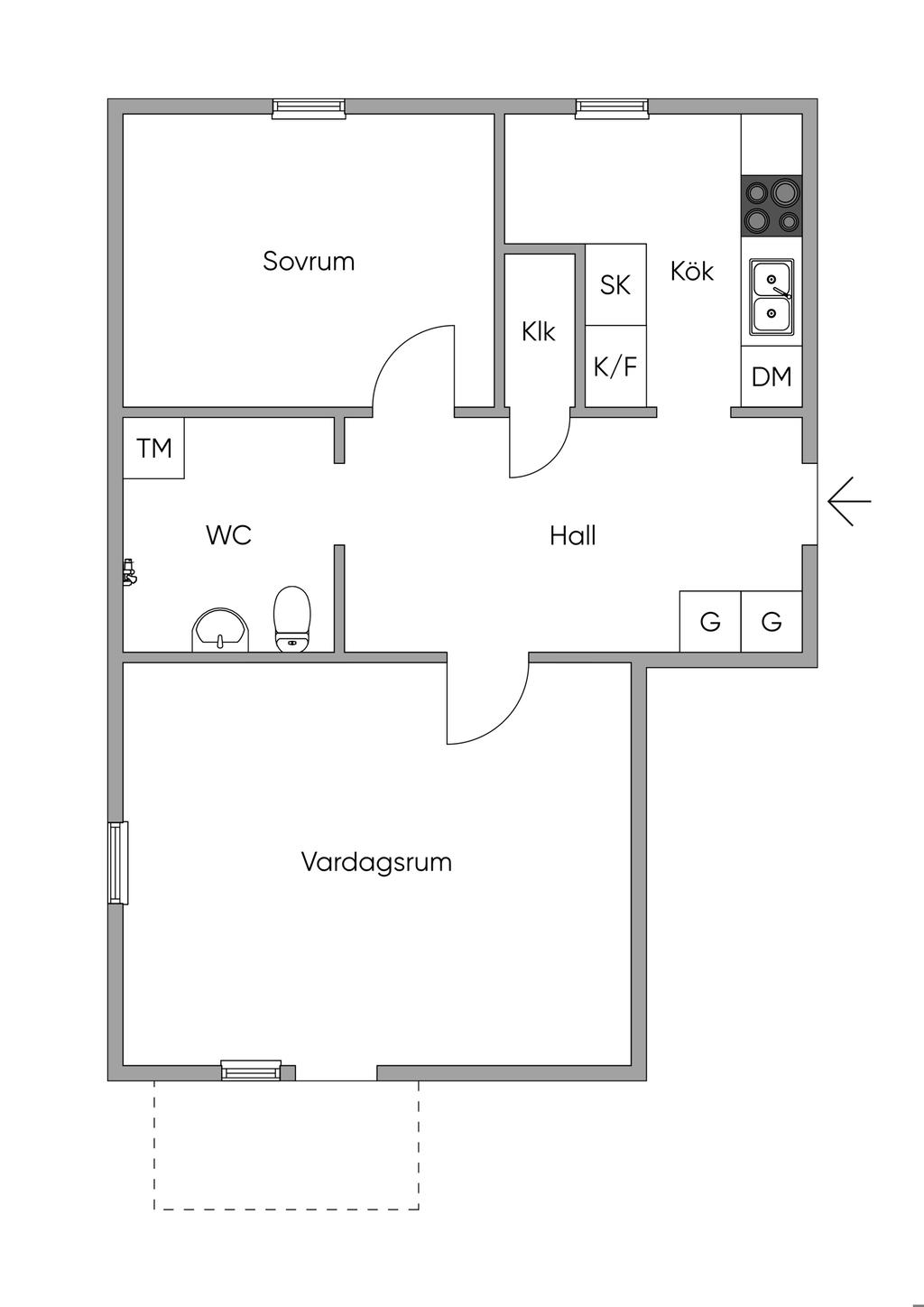 Planlösning