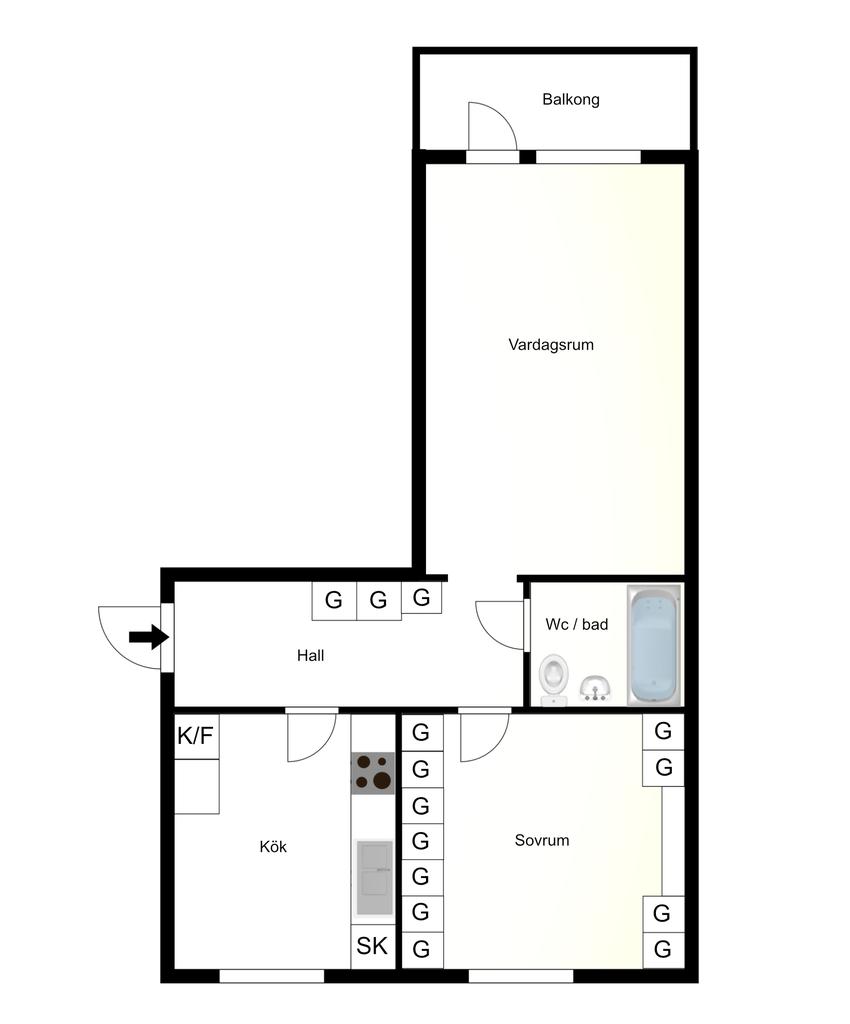 Planlösning