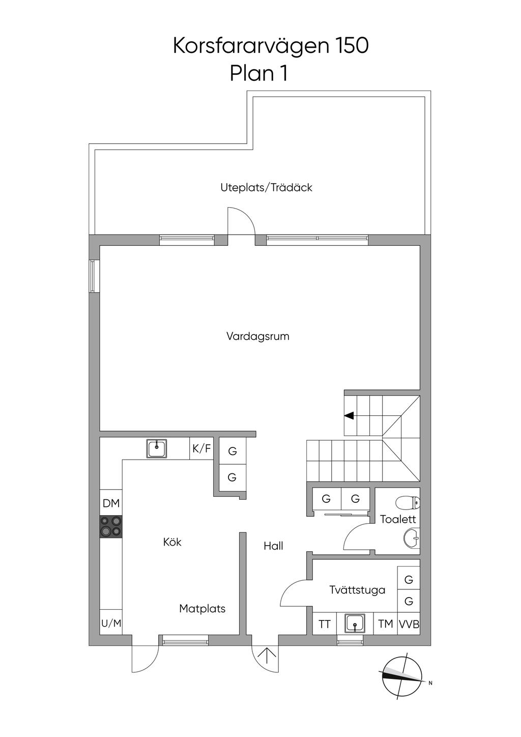 Planskiss 2D, Entréplan