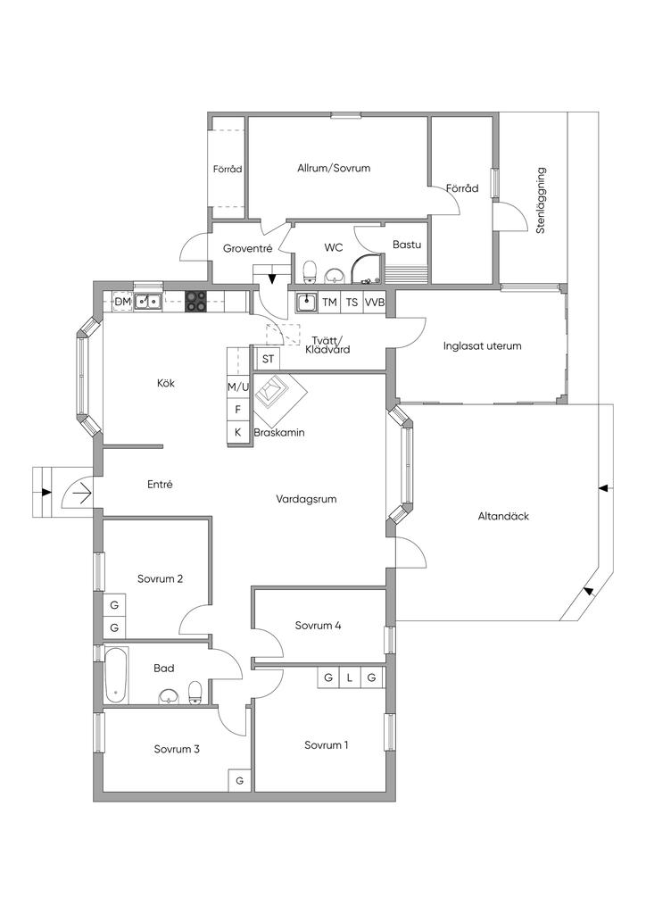 Planlösning 2D