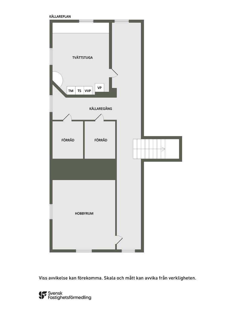 Planlösning källarplan