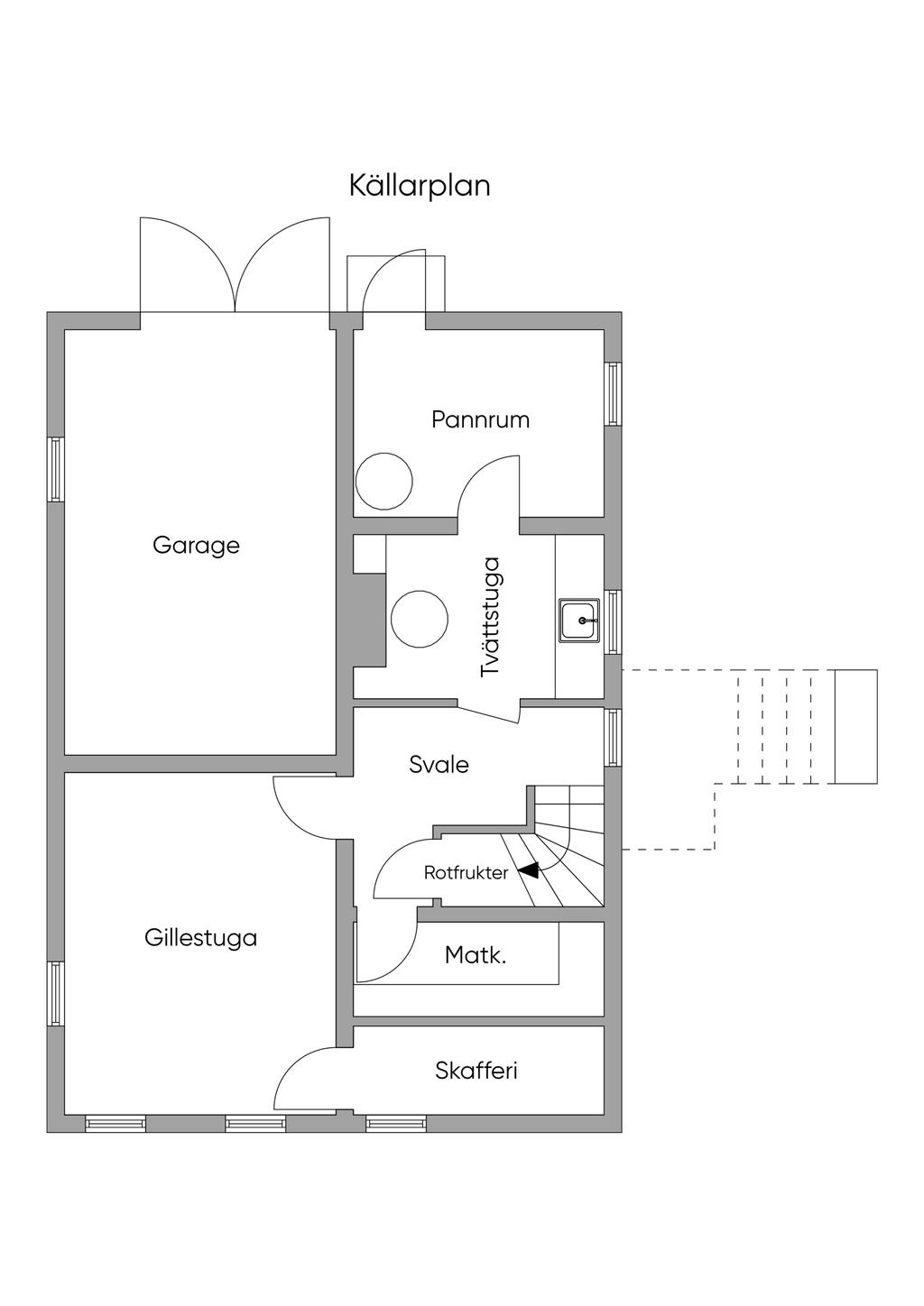 Källarplan