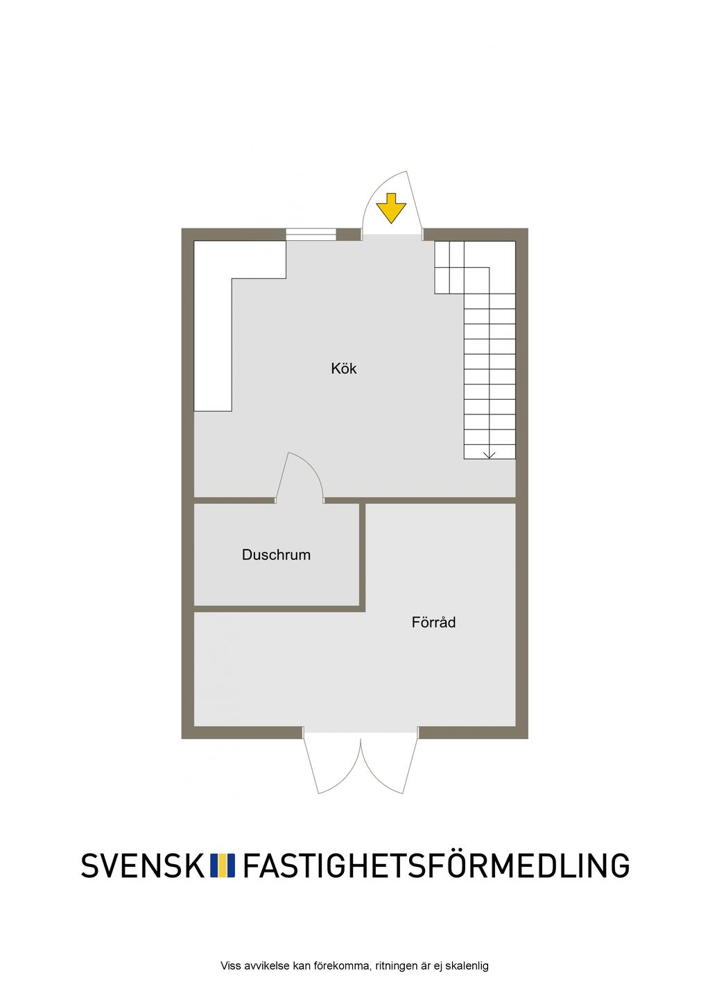 Entréplan stugan