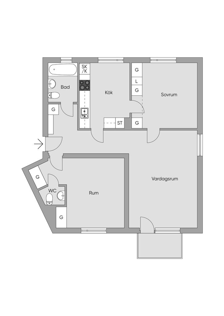 Planlösning