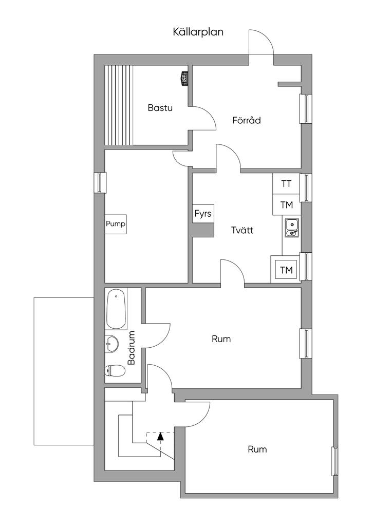 Källarplan