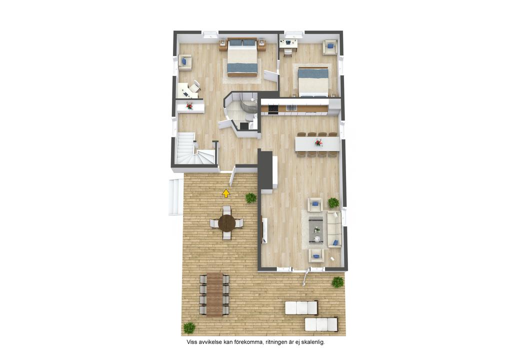 Planlösning entréplan