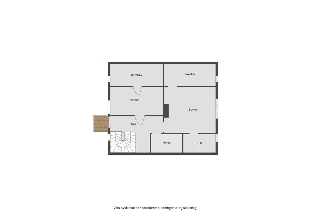 Planlösning övre plan