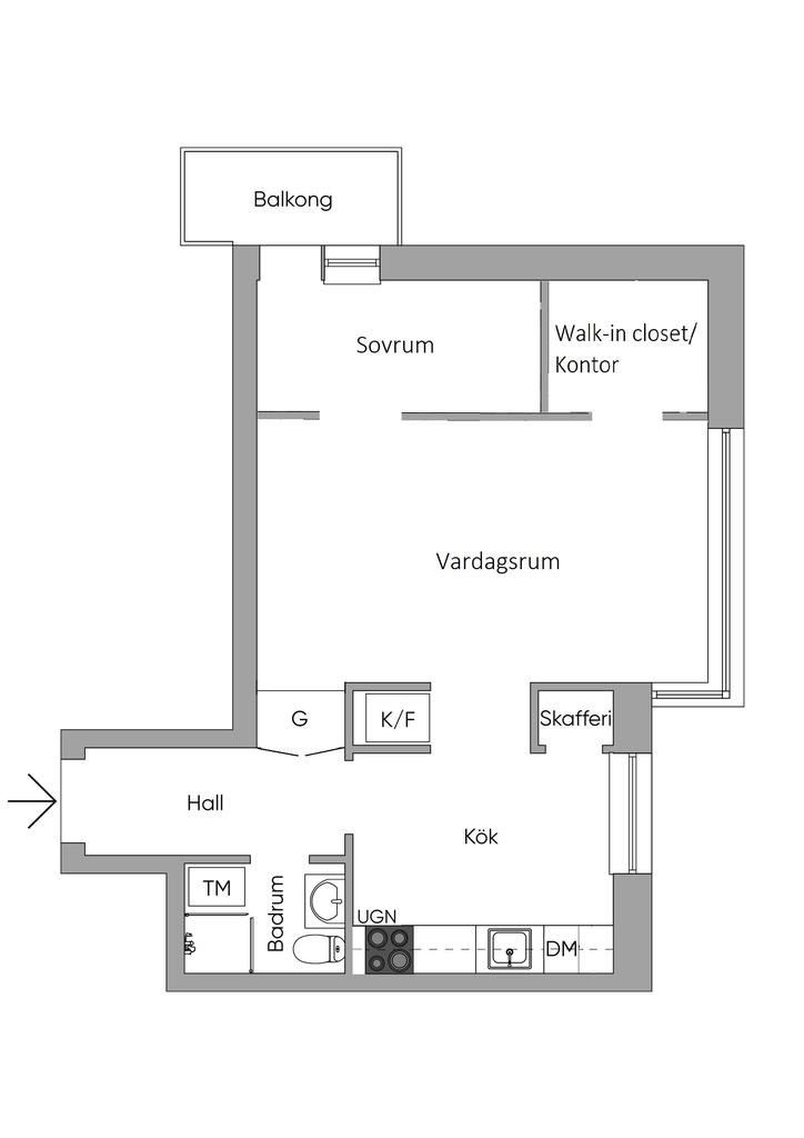 Alternativ planlösning