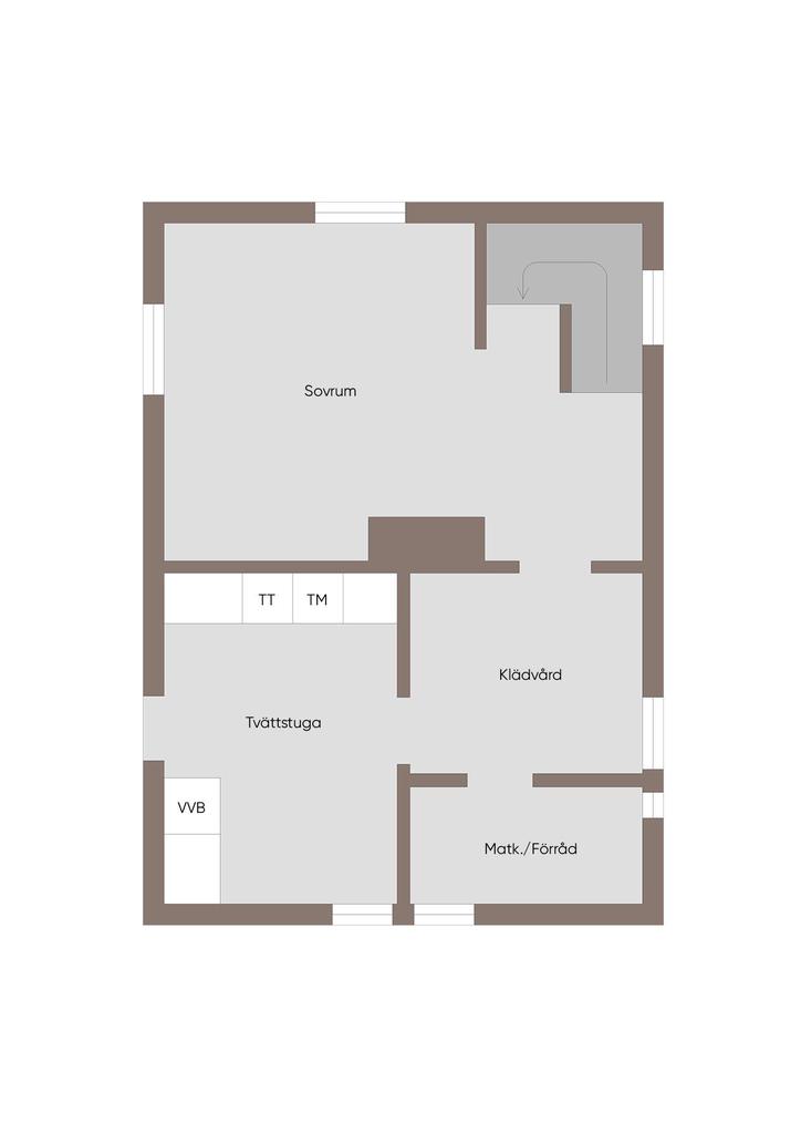 Planlösning källarplan