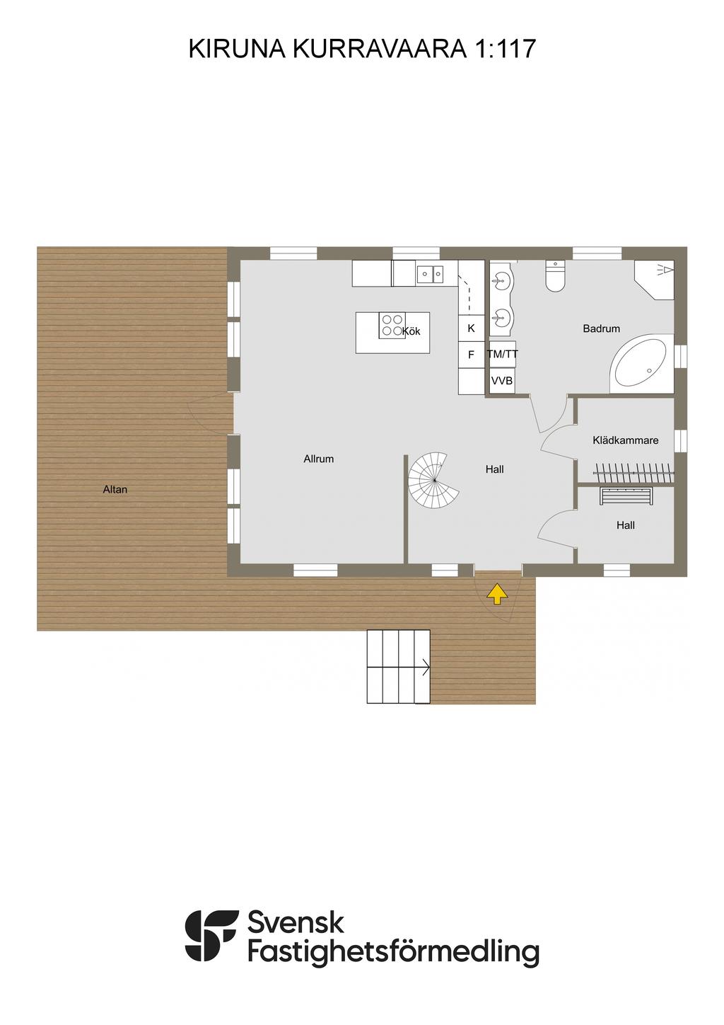 Planlösning entréplan