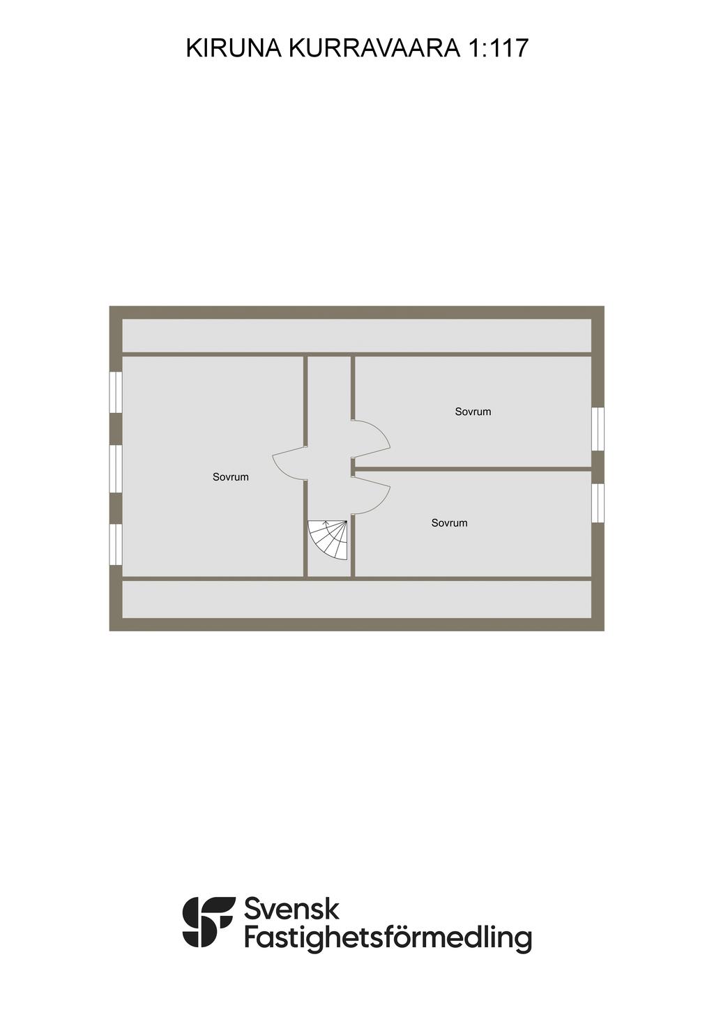 Planlösning övre plan
