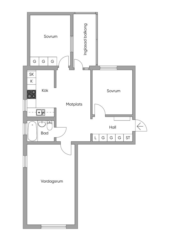 Planlösning