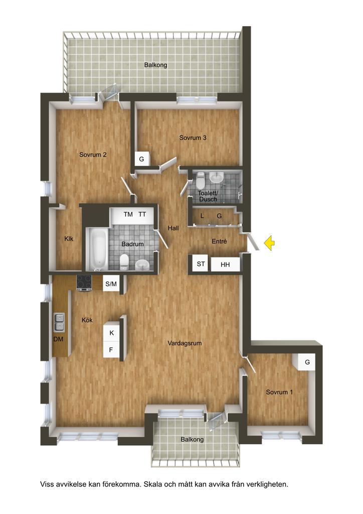 Planskiss 3D