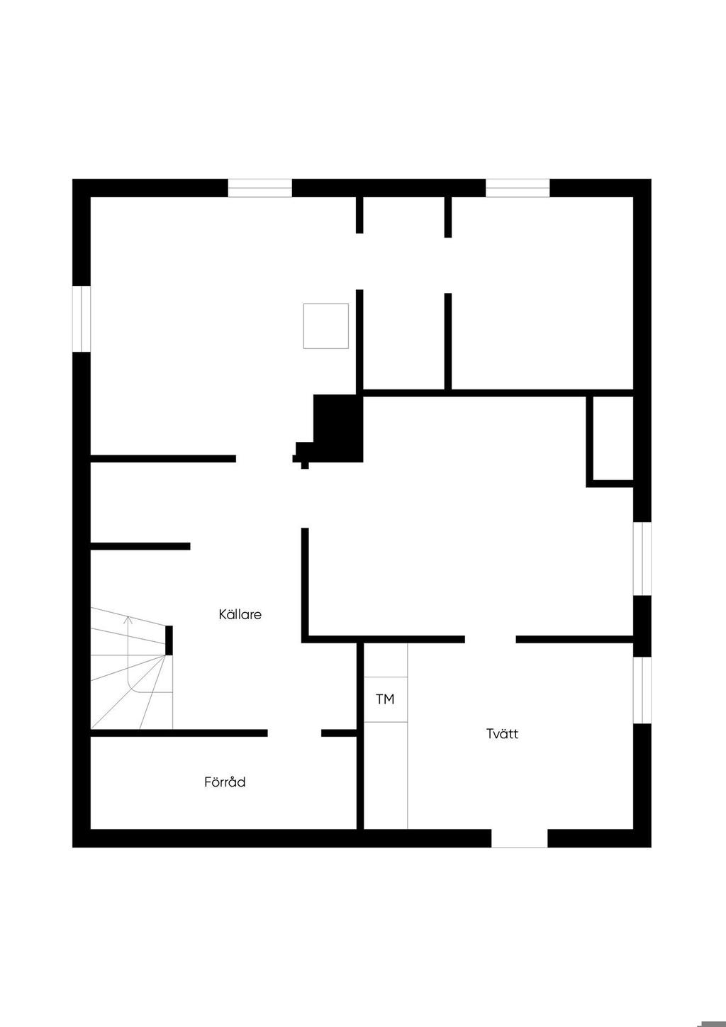 Planlösning källarplan