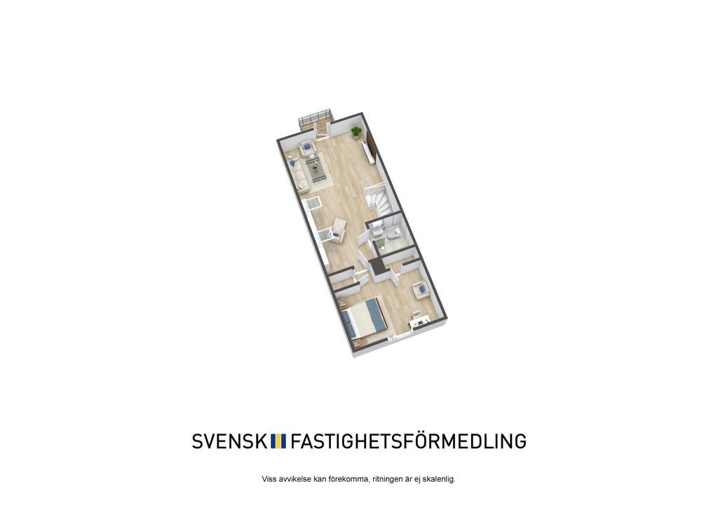 Planlösning övre plan