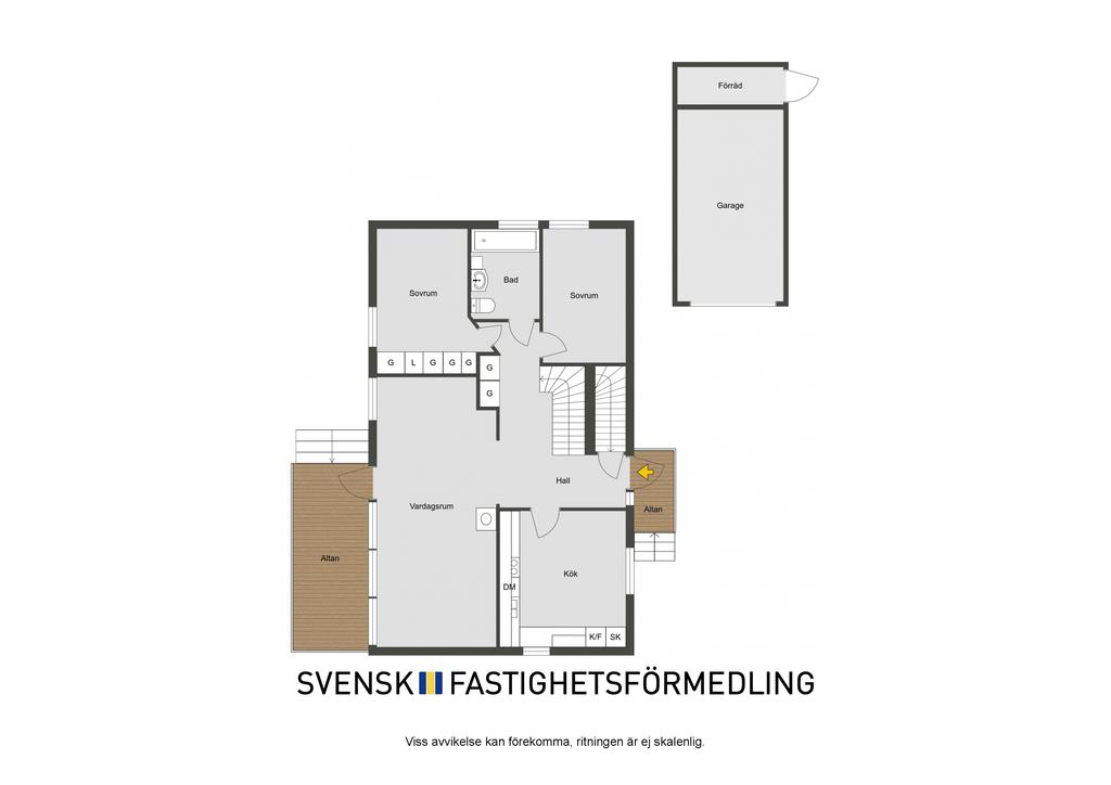 Planlösning entréplan