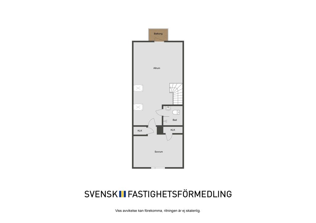 Planlösning övre plan