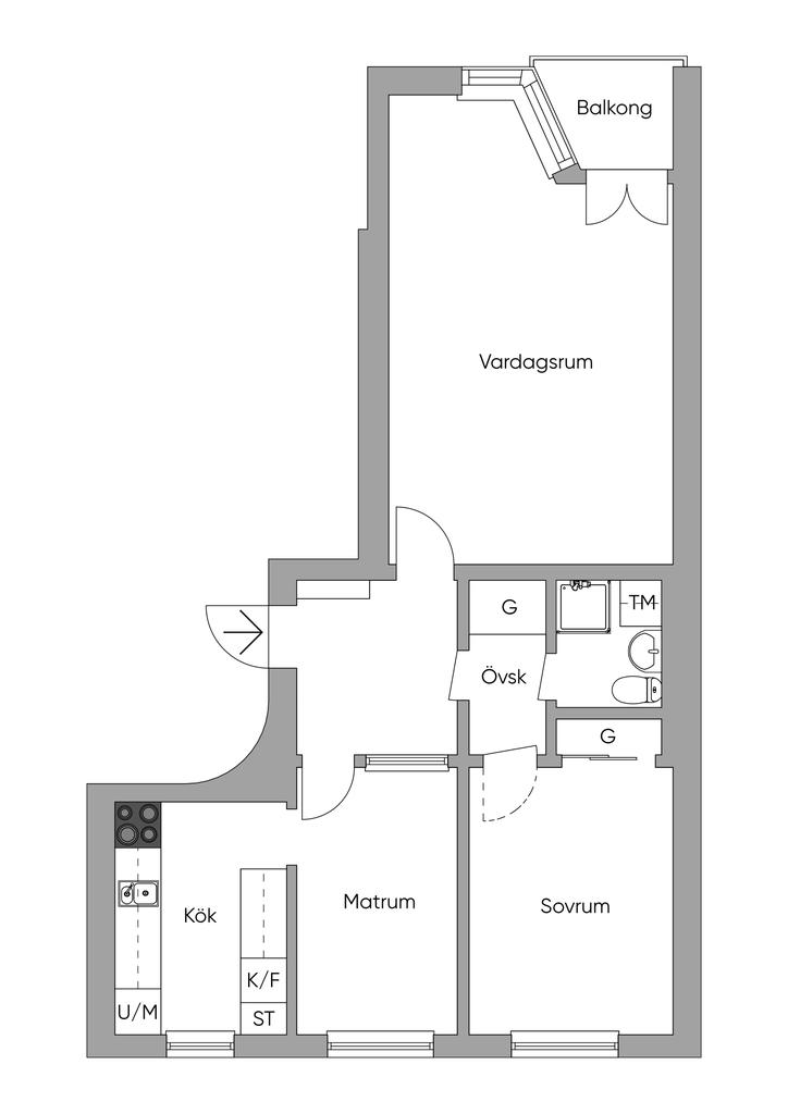 Planlösning 2D